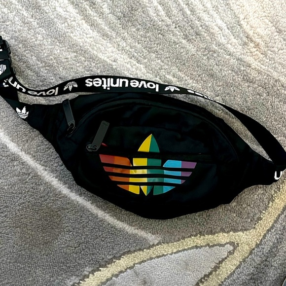 adidas Handbags - Adidas Black Fanny Pack
